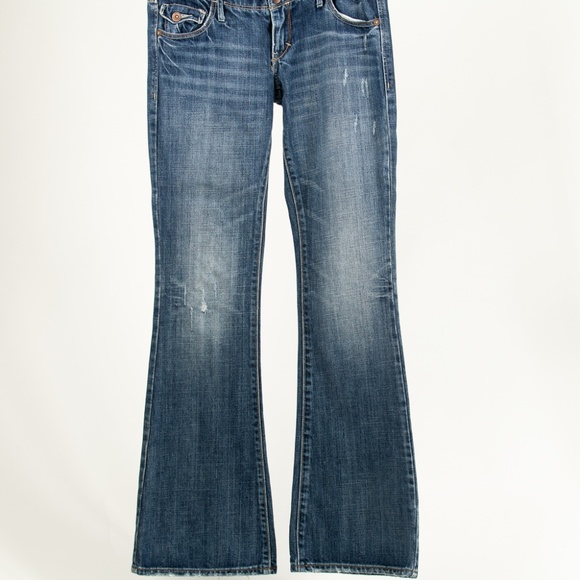 Ladies Size 2 Abercrombie and Fitch, Flare Jeans - Picture 2 of 6